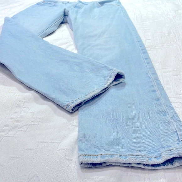 Mens Levi’s 501 Jeans The Original Button Fly Straight Leg 2022 Size 29x 30 - Picture 7 of 12